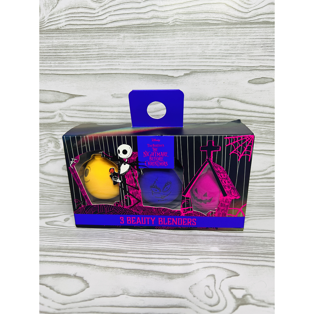 Set esponjas maquillaje Jack Skellington 2