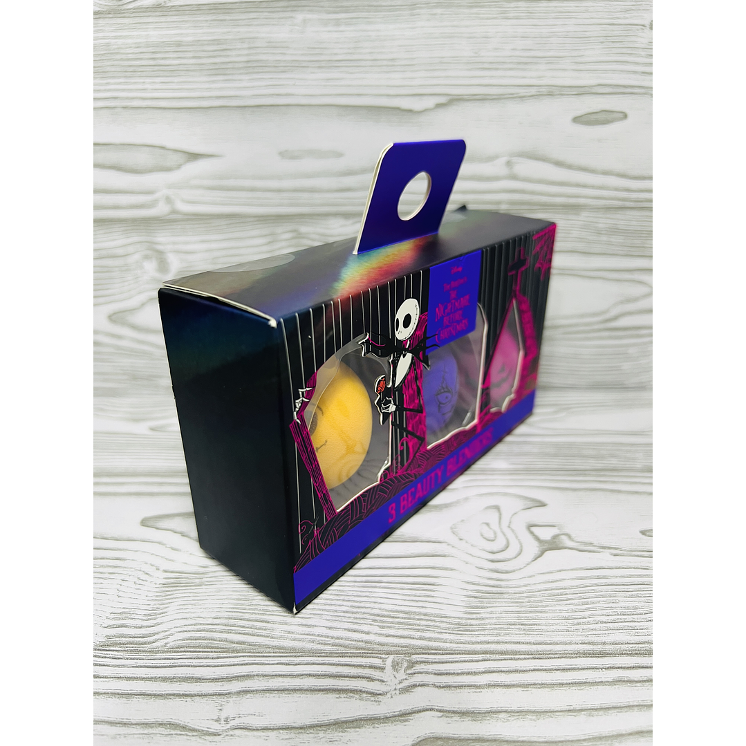 Set esponjas maquillaje Jack Skellington 3