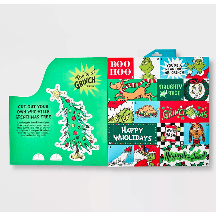 Calendario Adviento Calcetines Grinch  4