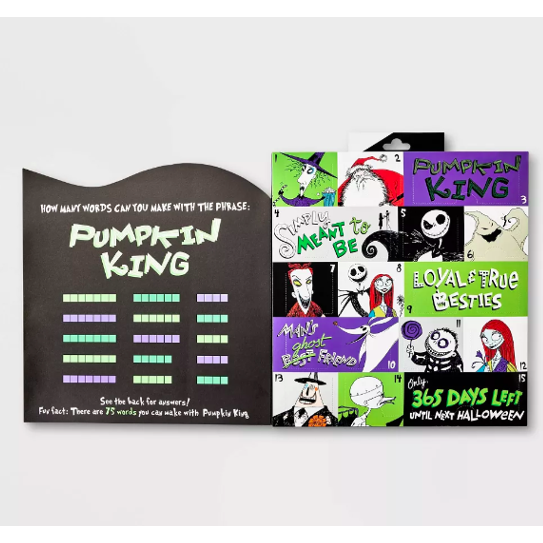 Calendario Adviento Calcetines Jack Skellington  4