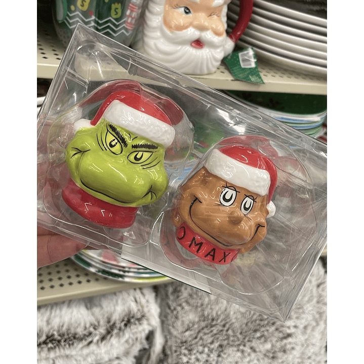 Salero y Pimentero Grinch & Max 1