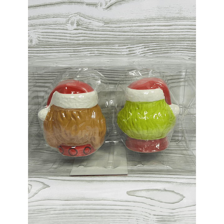 Salero y Pimentero Grinch & Max 4