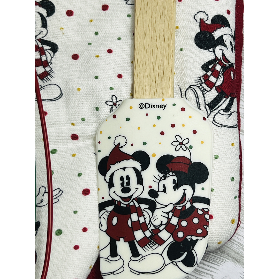 Set de cocina Mickey & Minnie Navidad 3