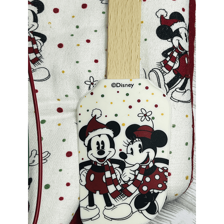 Set de cocina Mickey & Minnie Navidad 3