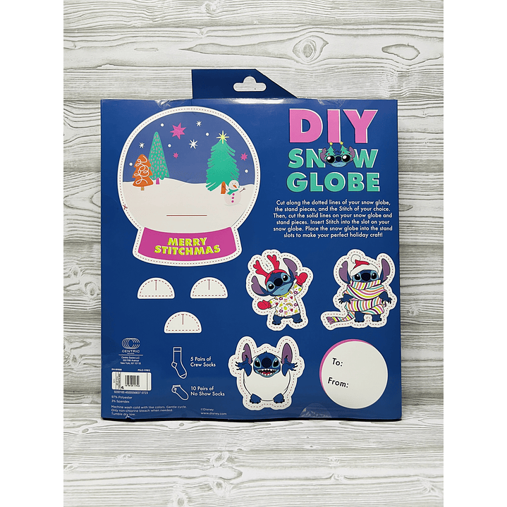 Calendario Adviento Calcetines Stitch  3