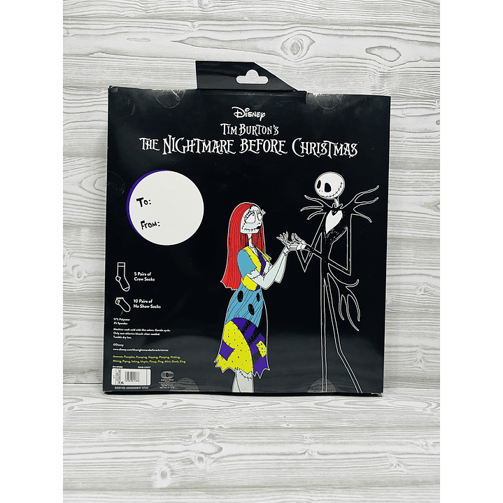 Calendario Adviento Calcetines Jack Skellington  3