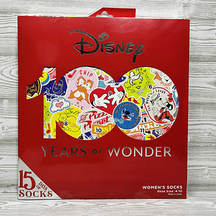 Calendario Adviento Calcetines Disney 100 años 