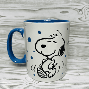 Tazón Snoopy Lunares