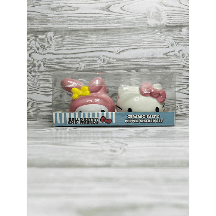 Salero y Pimentero Hello Kitty & My Melody 2
