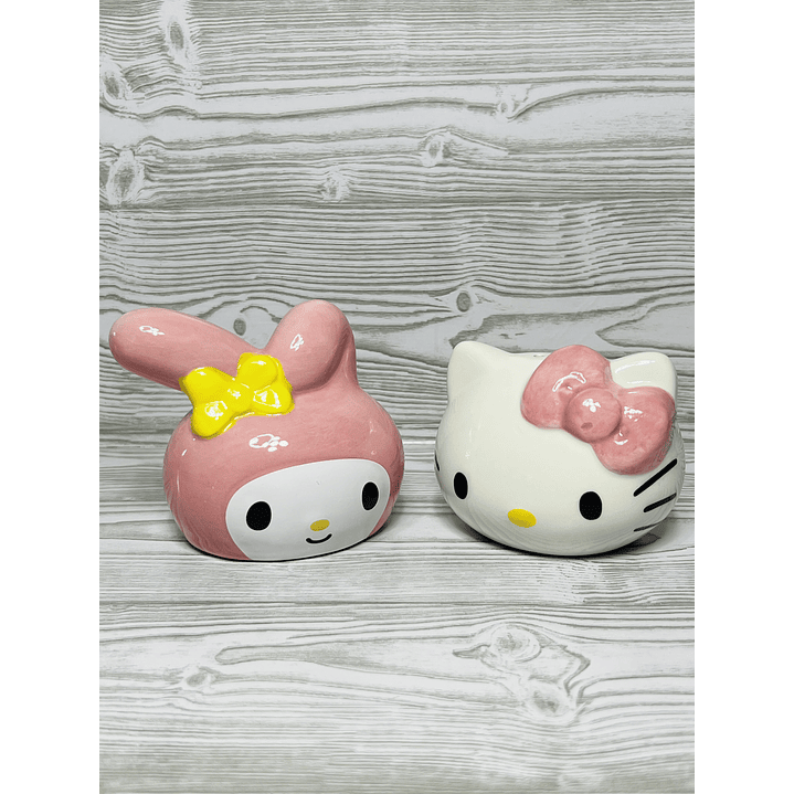 Salero y Pimentero Hello Kitty & My Melody 8
