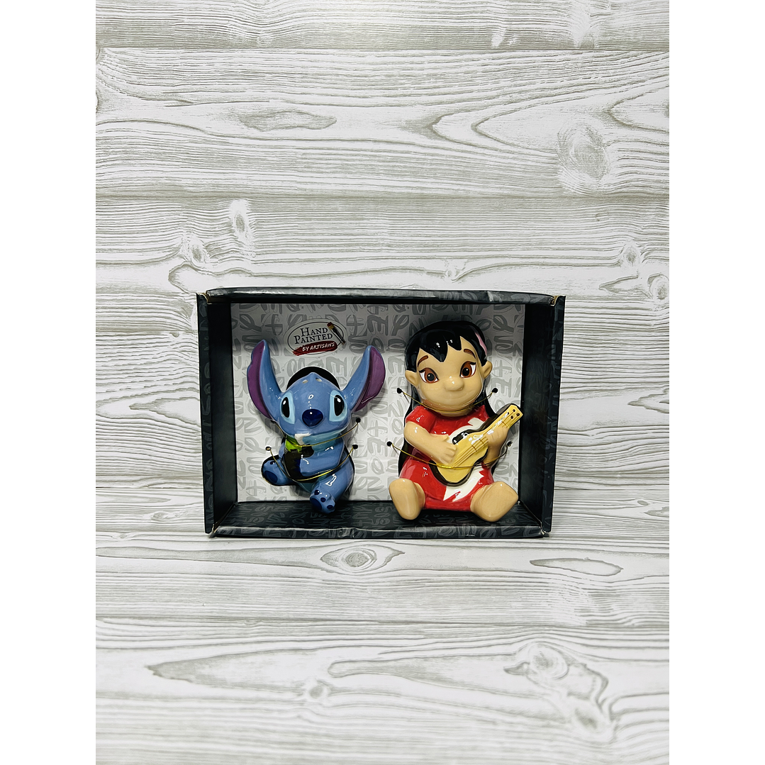 Salero y Pimentero Lilo & Stitch  1