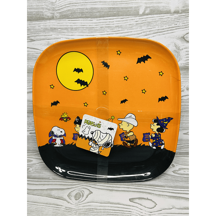 Set Platos Snoopy Halloween 2