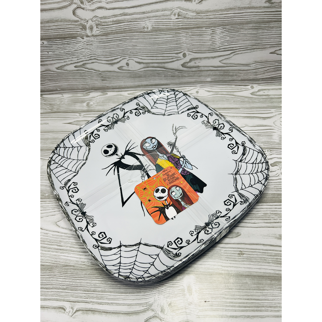 Set Platos Jack Skellington 2