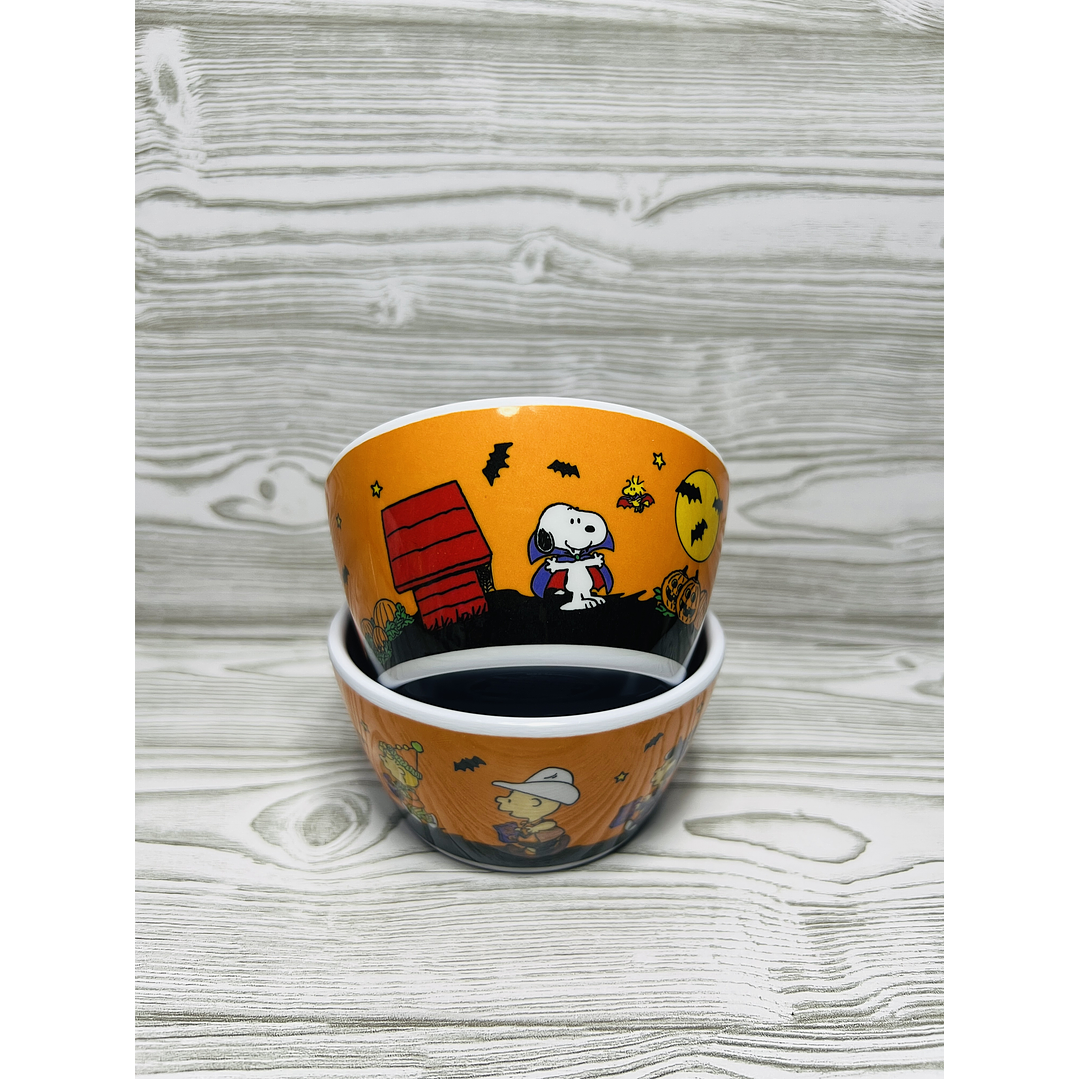 Set pocillos Snoopy Halloween 3