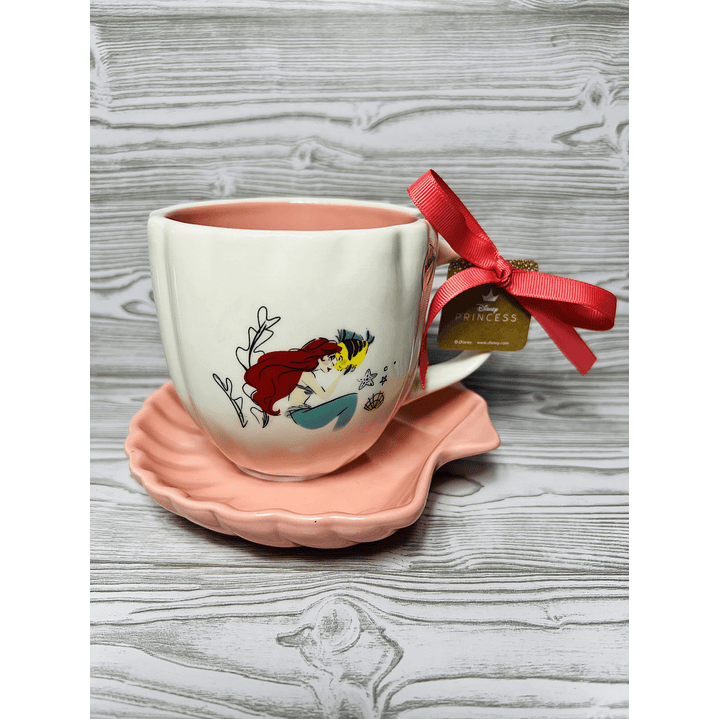 Set Taza + Platillo Sirenita 2