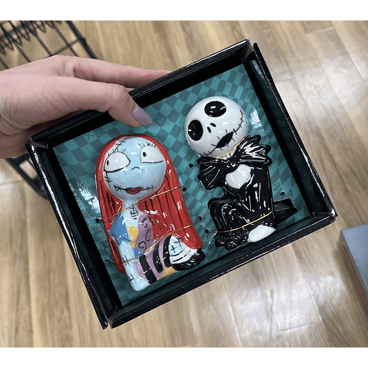 Salero y Pimentero Jack Skellington & Sally 1
