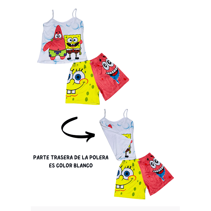 Pijama Bob Esponja & Patricio Estrella 2