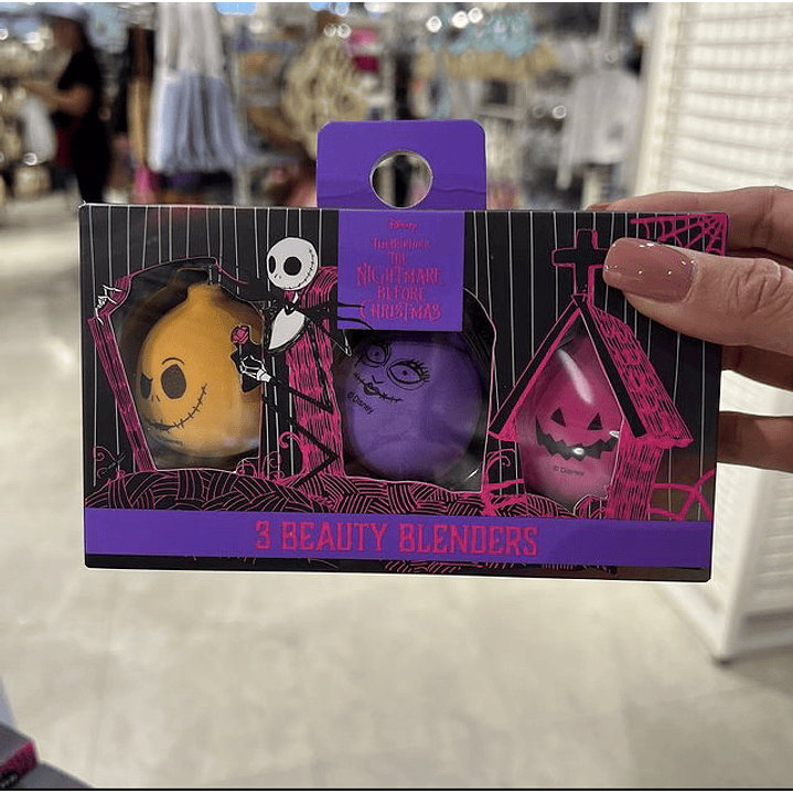 Set esponjas maquillaje Jack Skellington 1