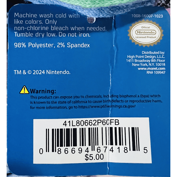 Pack Calcetines Mario Bros 6