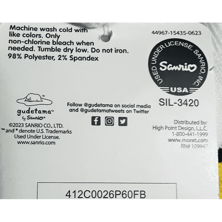 Pack Calcetines Gudetama 7