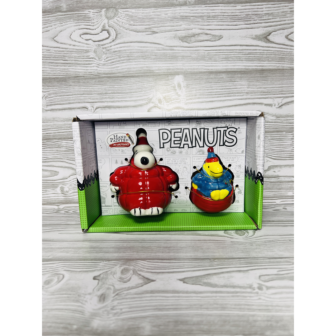 Salero y Pimentero Snoopy Navidad 2