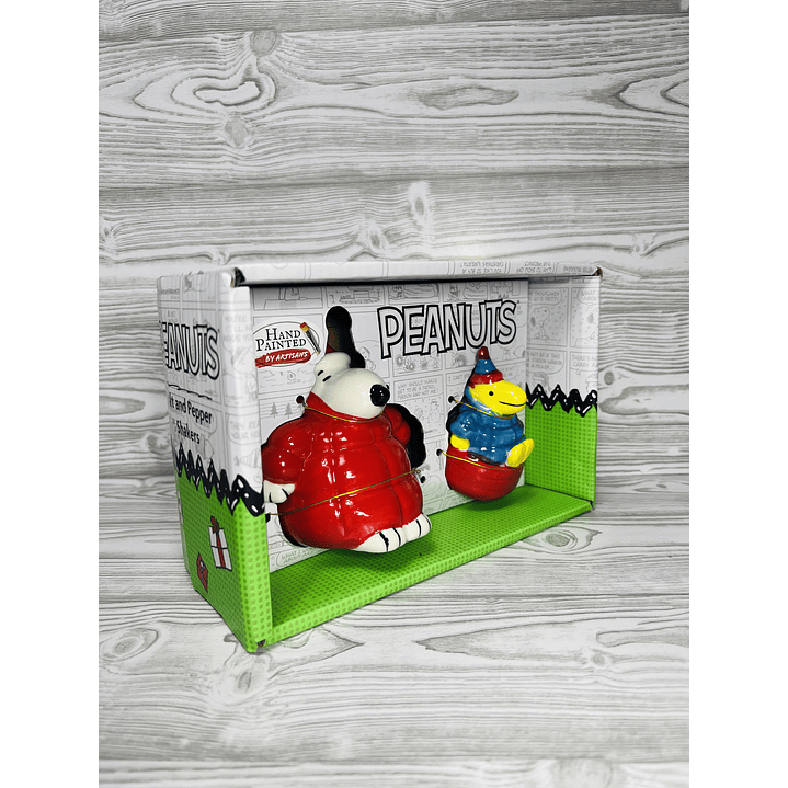 Salero y Pimentero Snoopy Navidad 3