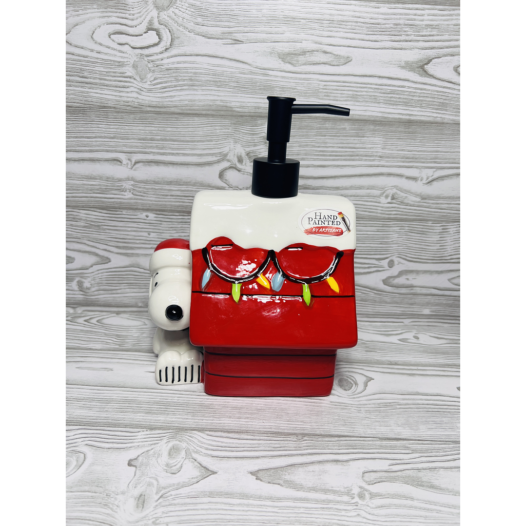 Jabonera Snoopy Navidad 2