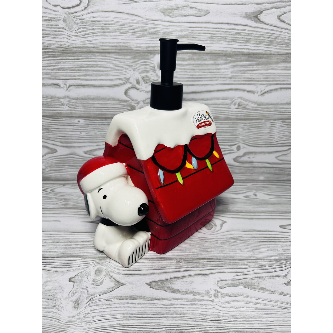 Jabonera Snoopy Navidad 3