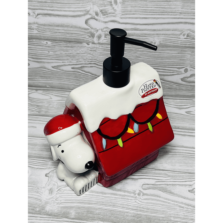 Jabonera Snoopy Navidad 6