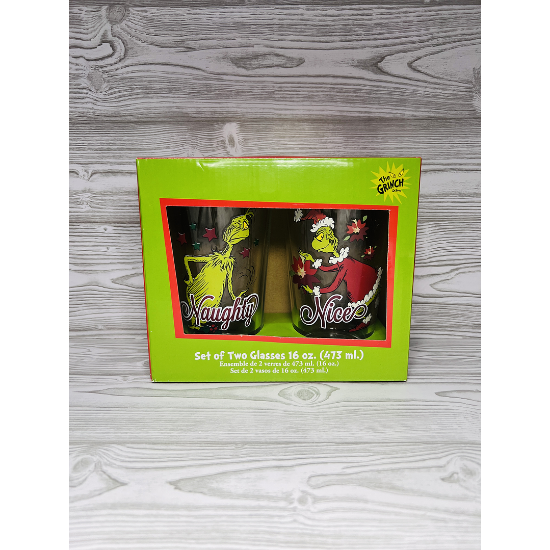 Set Vasos Grinch 1