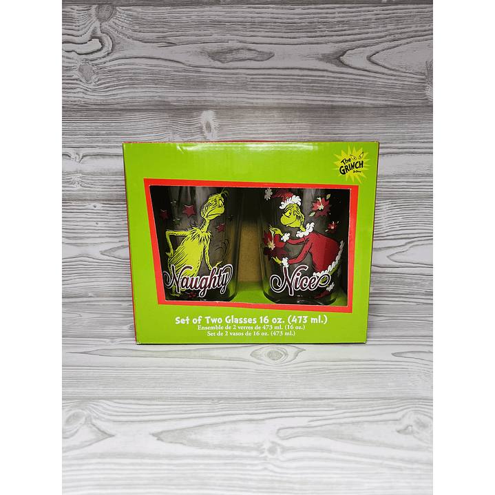 Set Vasos Grinch 1