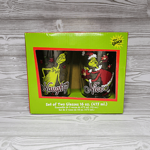 Set Vasos Grinch