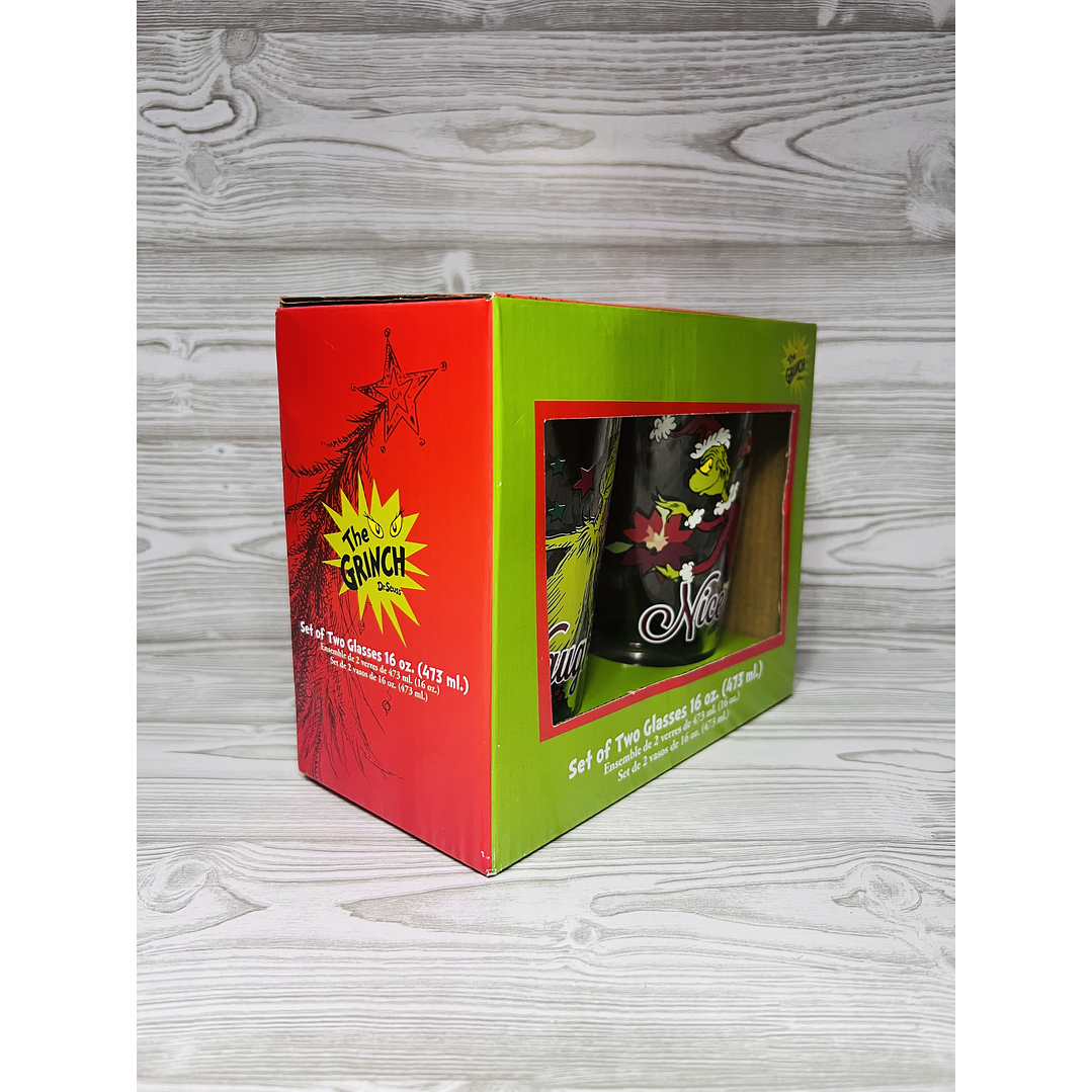 Set Vasos Grinch 2