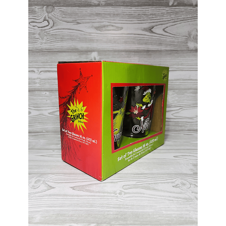 Set Vasos Grinch 2
