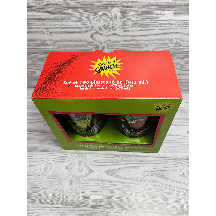 Set Vasos Grinch 10