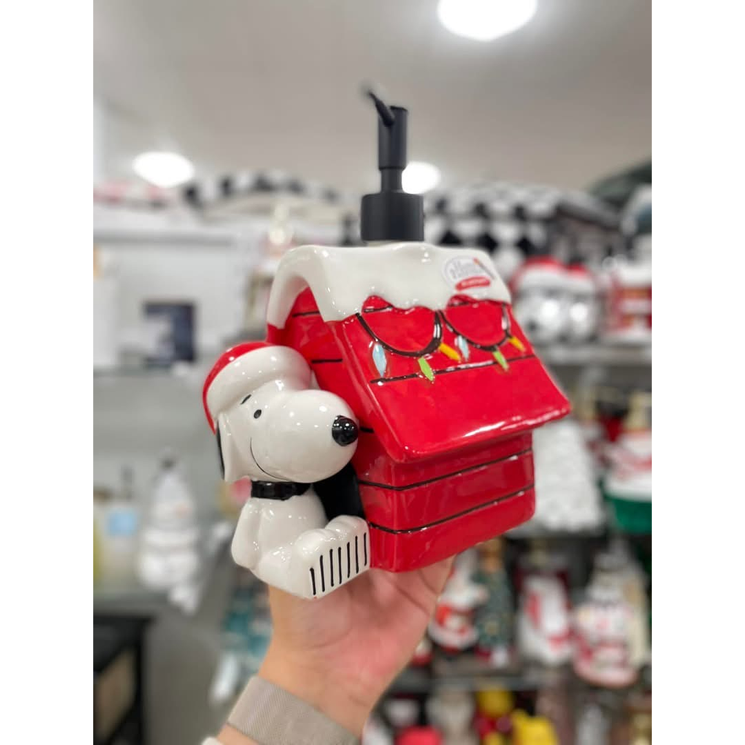Jabonera Snoopy Navidad 1