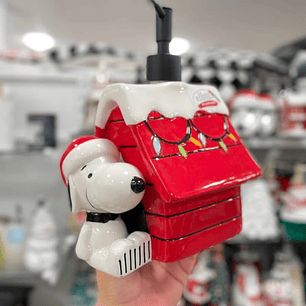Jabonera Snoopy Navidad