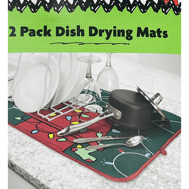 Pack Mat de secado Snoopy Navidad 4