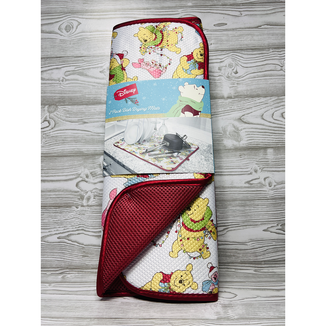 Pack Mat de secado Winnie the Pooh Navidad 3
