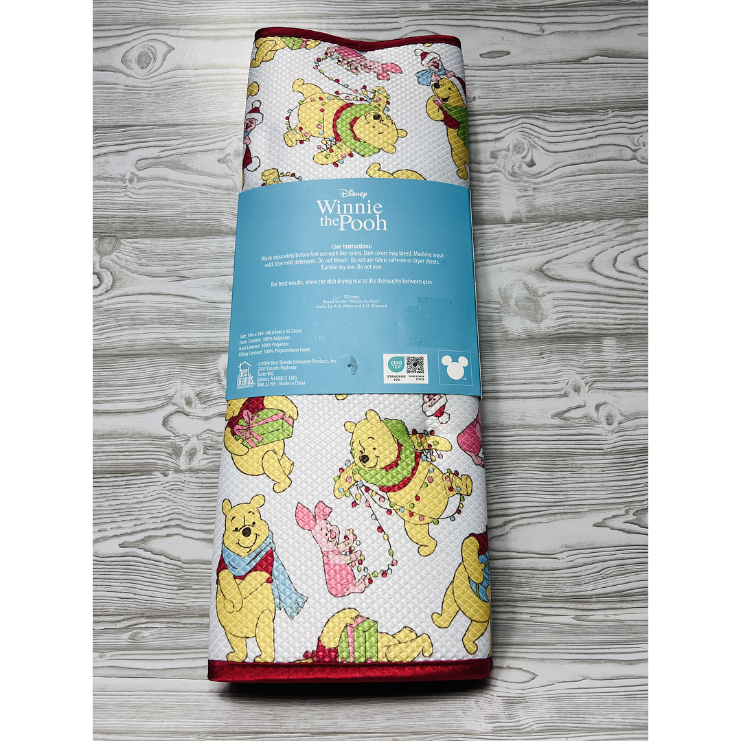 Pack Mat de secado Winnie the Pooh Navidad 4
