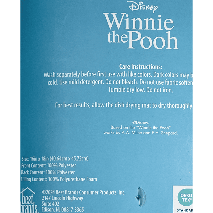 Pack Mat de secado Winnie the Pooh Navidad 7