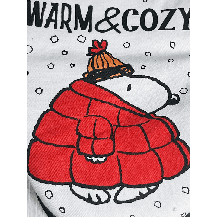 Pack Guantess cocina Snoopy Navidad 4