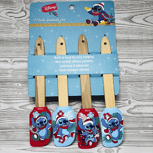 Set Espátulas Stitch Navidad