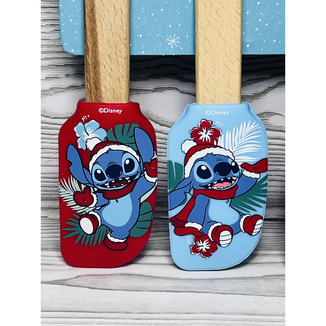 Set Espátulas Stitch Navidad 2