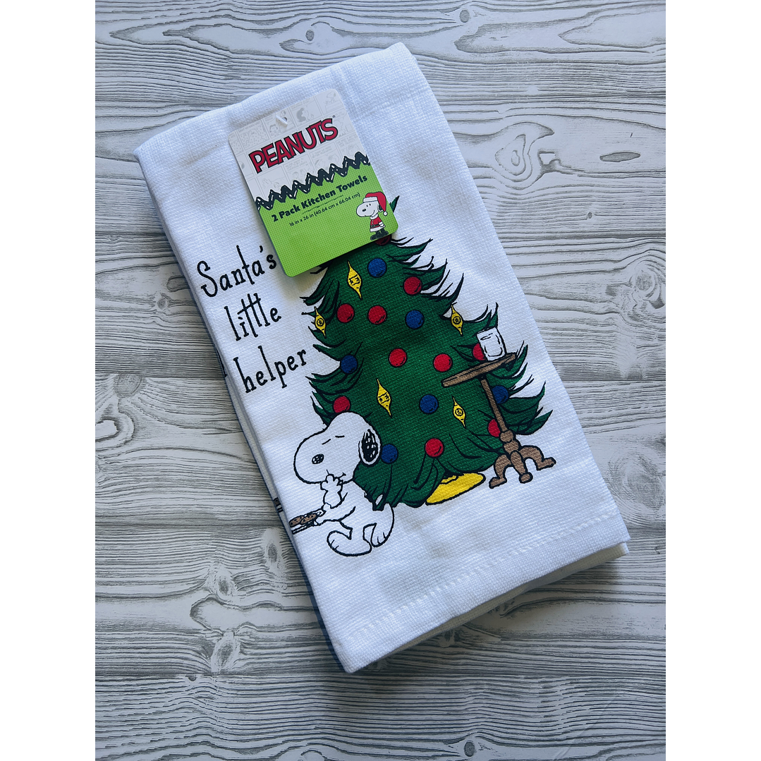 Pack paños de cocina Snoopy 1