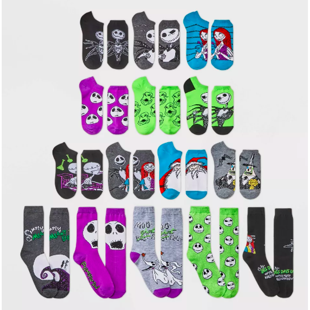 Calendario Adviento Calcetines Jack Skellington  5