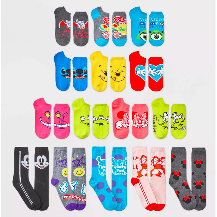 Calendario Adviento Calcetines Disney 100 años  5