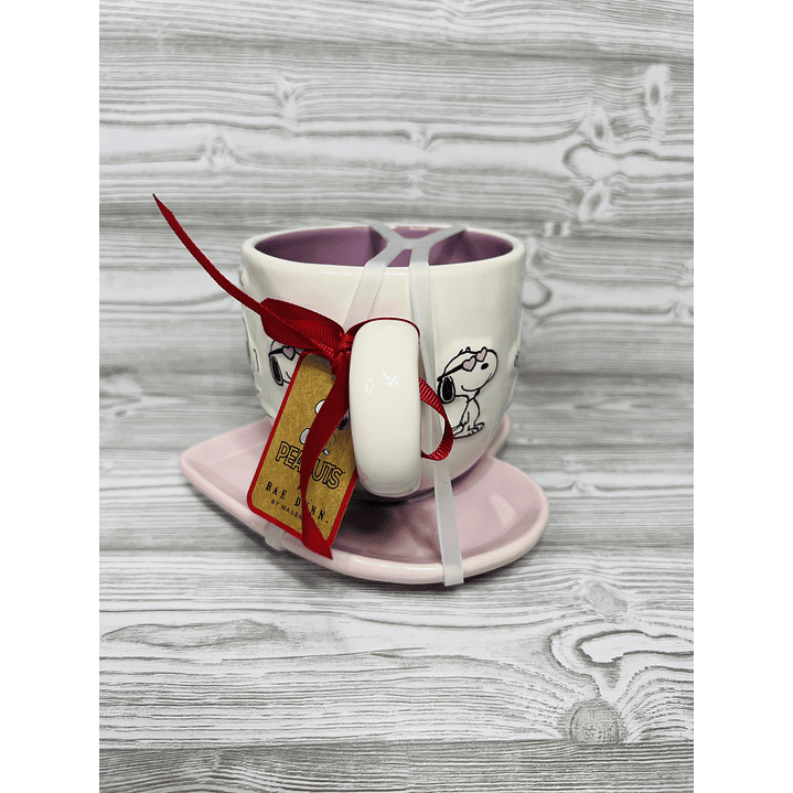 Set Taza + Platillo Snoopy 5