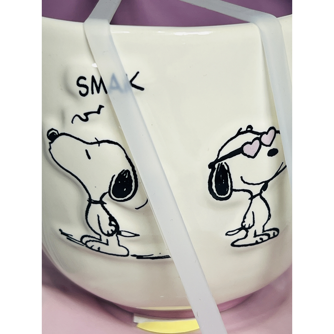 Set Taza + Platillo Snoopy 7