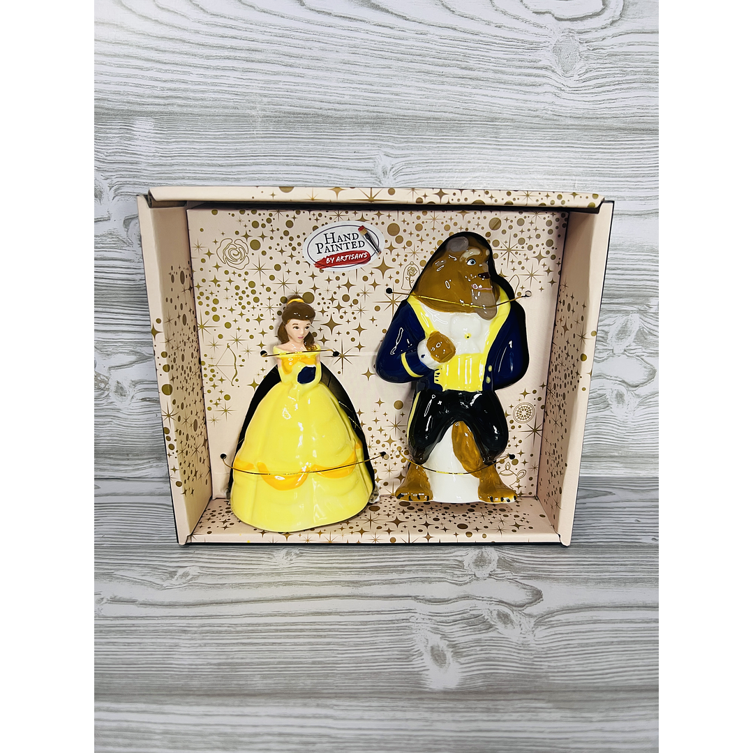 Salero y Pimentero La Bella y la Bestia 2